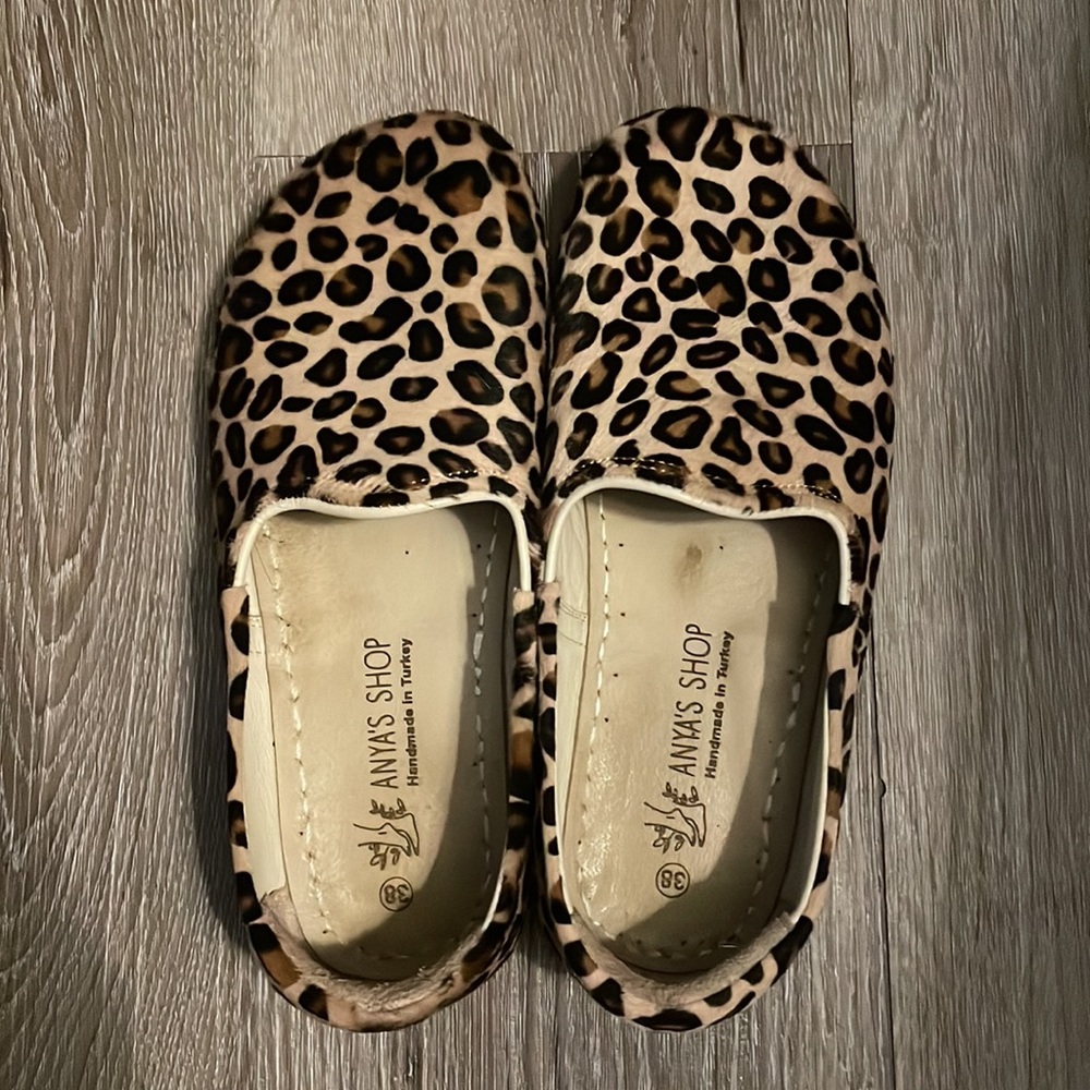 Anya’s Yasemin Loafers- Leopard Print Calf Hair
